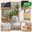 Fauteuil d'appoint pivotant en tonneau, fauteuil rembourré Teddy & Chenille avec base pivotante à 360 ° pleine perle, mobilier d'appoint moderne pour salon, chambre à coucher et meuble-lavabo-1103809872-1139114448