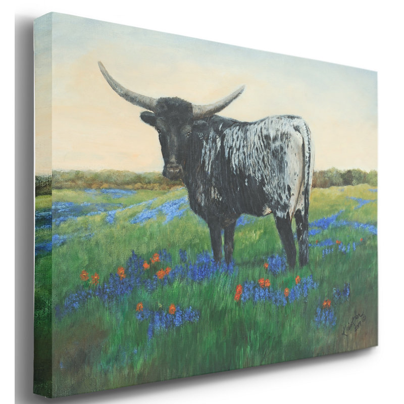 « My Flowers II », reproduction d’art sur toile tendue, H 48 po x l 32 po x P 1 po