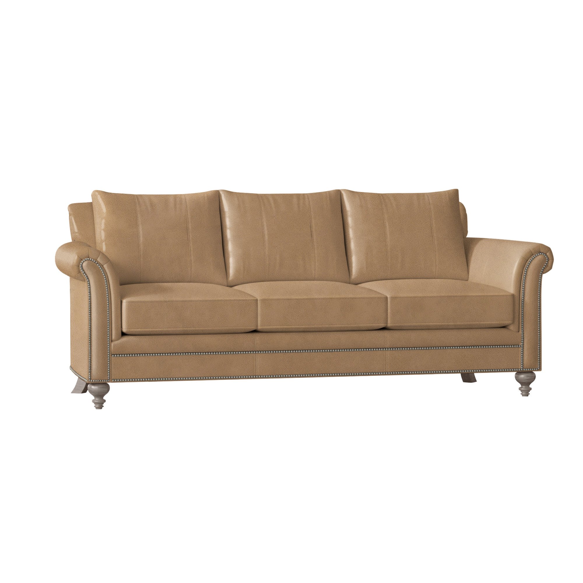 BradingtonYoung Richardson 91'' Leather Sofa Wayfair