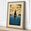 Sailboat Under Flight Coastal - Wrapped Canvas-1145672785-1145672794