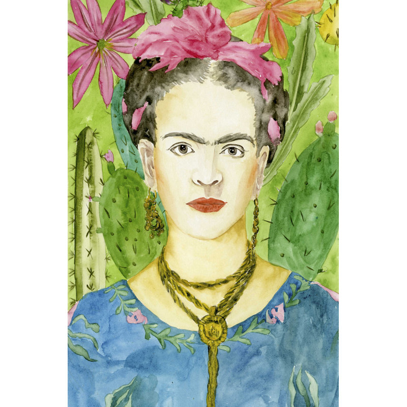 Frida Kahlo II, H 30 po x l 20 po