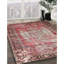 Tapis oriental en laine rouge / noir-1847930067