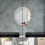 Huldar Glass Flat Wall Mirror