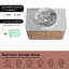 Meuble-lavabo flottant simple avec comptoir en quartz-1468384133