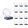6" Slim Recessed LED, 12W, 3000K Warm White, Dimmable