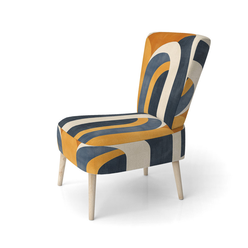 Upholstered Accent Chair, Side Chair Armless