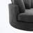 Edene 360° Swivel Accent Barrel Chair,bedroom chair with Storage Ottoman & 4 Pillows-282712533