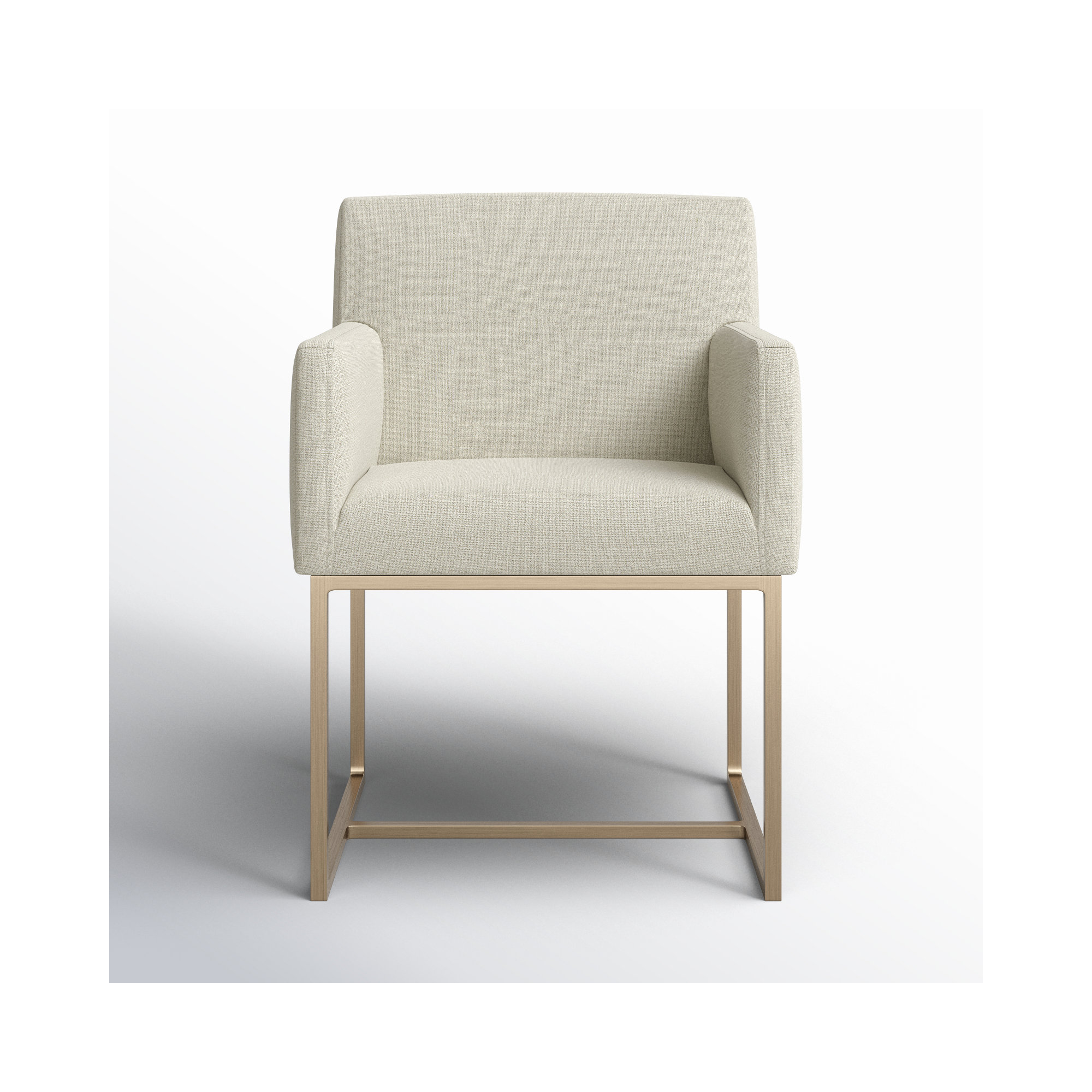 Brose Upholstered Dining Arm Chair