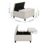 81.5cm Wide Tufted Square Standard Ottoman with Storage-785603363