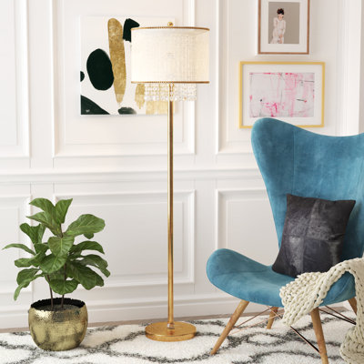 Chay 65'' Traditional Floor Lamp