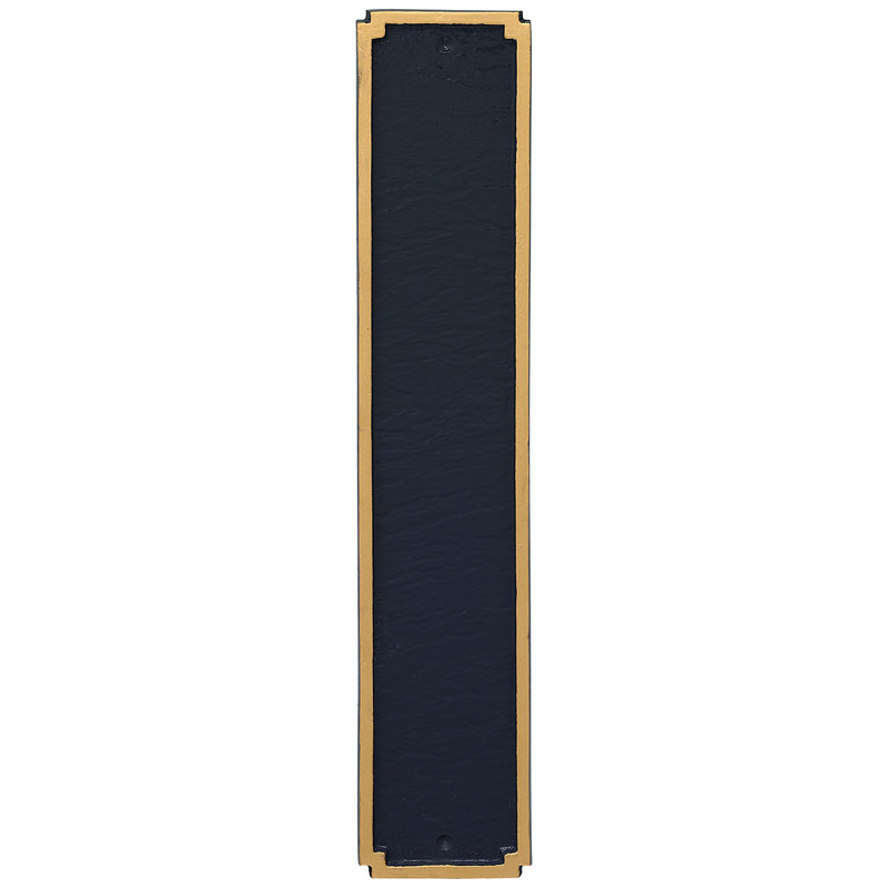 Madison Column Address Sign Plaque, Yes