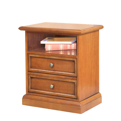 Devilla 53cm W Bedside Table
