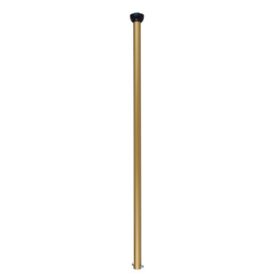 12" Ceiling Fan ¾" Inner Diameter Downrod Satin Brass Extension Rod Compatible with Ceiling Fans