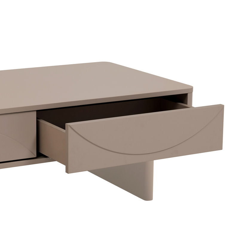 Table basse Ella de 47 po en moka (table incluse seulement), Moka