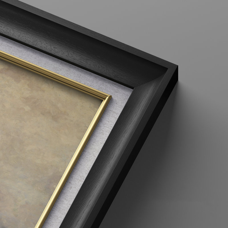 Ensemble de 2 œuvres d'art abstraites encadrées de qualité supérieure sur toile de qualité supérieure avec cadre de 26 po x 36 po