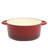Gibson Home Addlestone 5 Quart Enamel Cast Iron Dutch Oven - Red