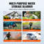 Réservoir d'eau portatif pliable en PVC 264 gallons