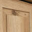 Armoire de rangement rustique de style rustique pour la cuisine, la buanderie ou les espaces de vie, étagères réglables, utilisation fréquente et régulière