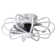 Firebaugh 15.7'' Indoor Bedroom LED Ceiling Fan with Remote Control