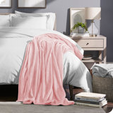Bare Home Microplush Fleece Blanket - Fuzzy, Warm, Bed/Throw Blanket