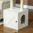Cat Tree with Litter Box Enclosure