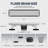 12" 304 Stainless Steel Linear Drain For Fast Drainage, Floor Drain For Bathroom In Brushed Nickel-119465389