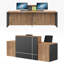 Bureau de réception moderne et minimaliste - Comptoir, bureau, salon et vente au détail-597908128