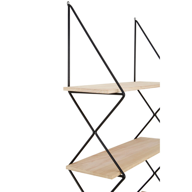 Bilst 4 Piece Solid Wood Tiered Shelf