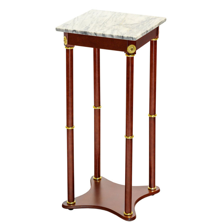 Nobles Square Pedestal Plant Stand