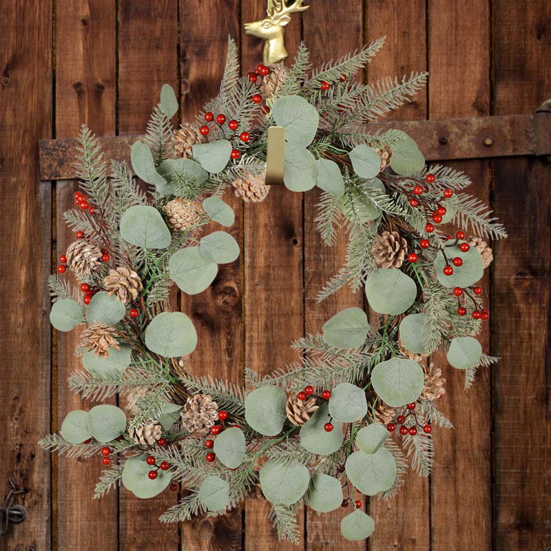 Dried Pinecones 61cm Wreath