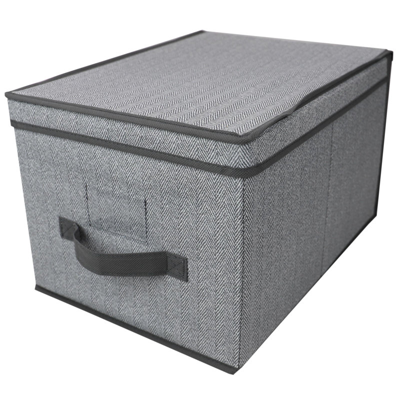 Fabric Box, 10'' H X 15.75'' W X 11.8'' D