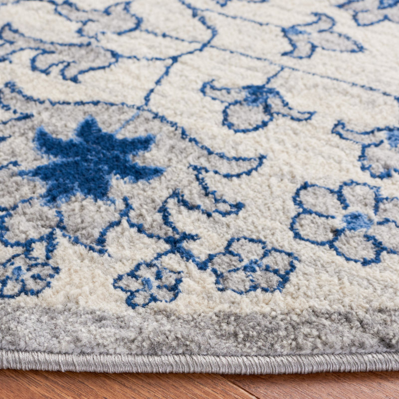 Appley Performance Oriental Rug, Round 6'7"