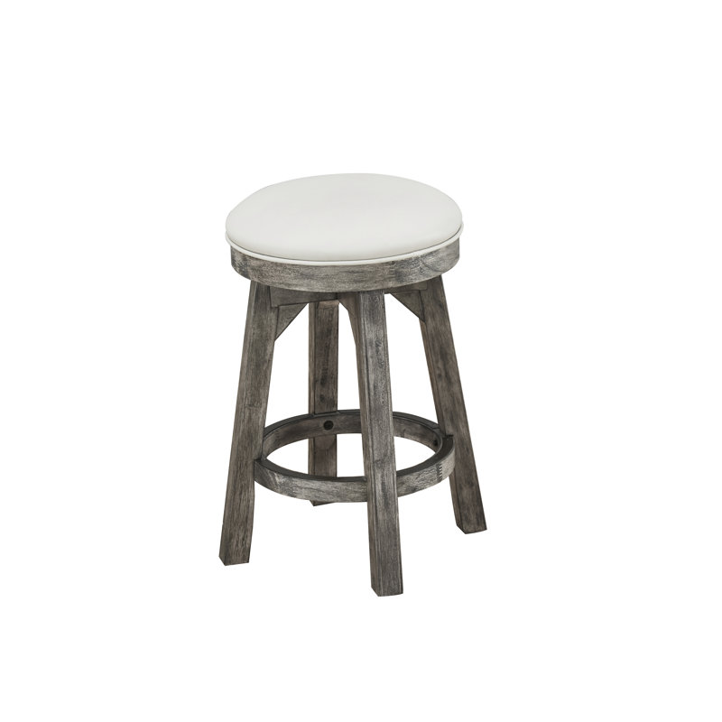 Mariala Swivel Upholstered Counter Stool, Counter Stool (24" Seat Height)