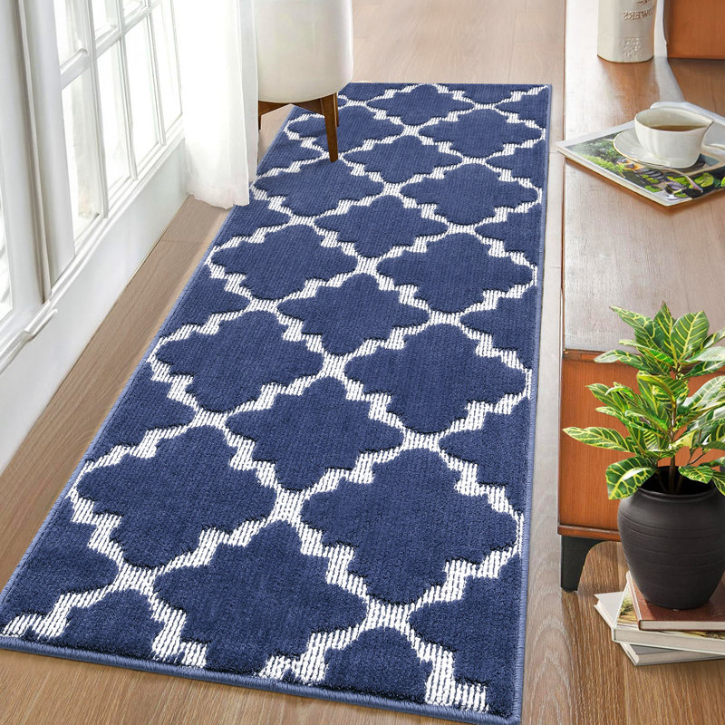 Tapis Timmey avec envers antidérapant, Tapis de couloir 2 pi x 6 pi