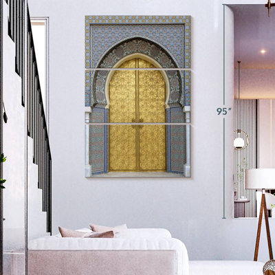 Porte de style marocain