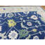 Tapis bleu denim unique 8 pi 11 po x 12 pi One-of-a-Kind