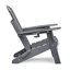 Ensemble de chaises pliantes Adirondack d'extérieur-124920148
