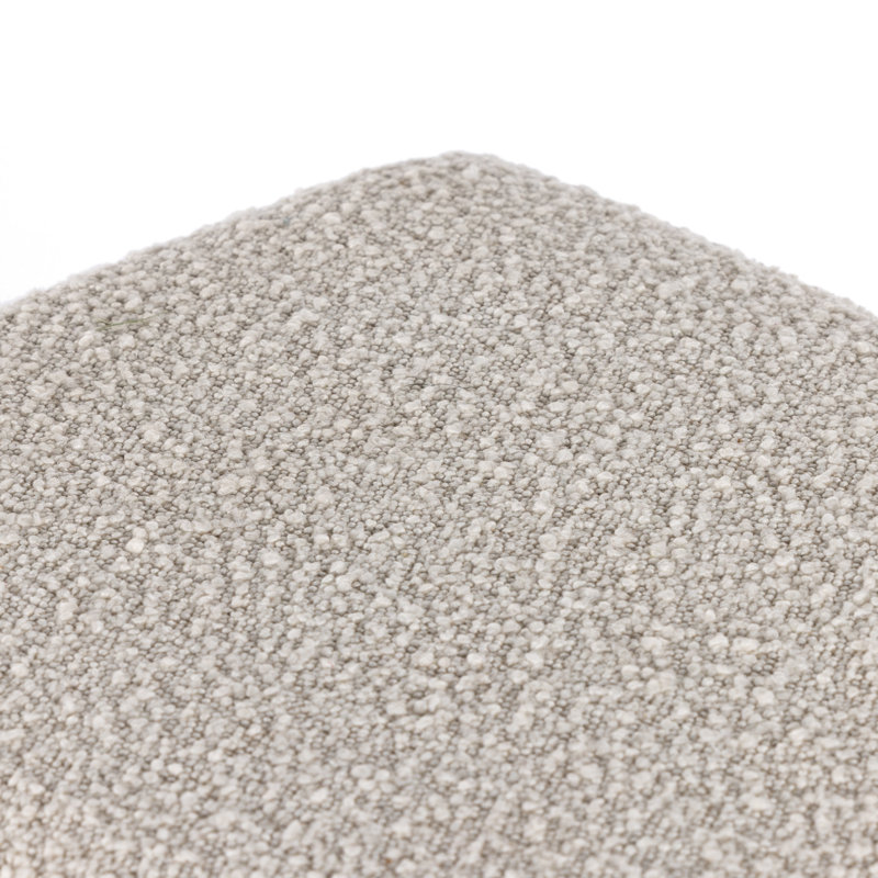 Gerrard Upholstered Accent Stool, Knoll Beige