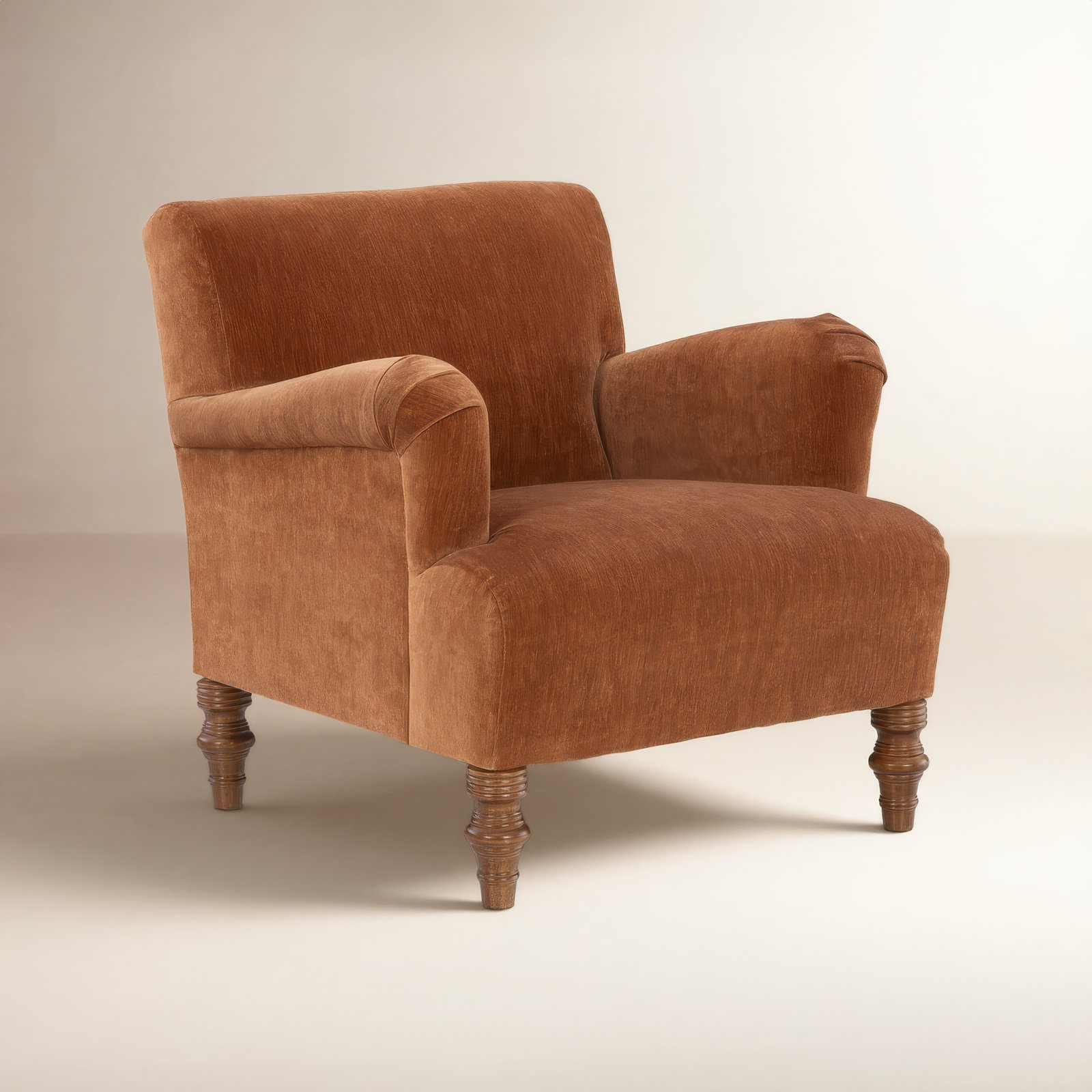 Emerson Accent Chair, Orange