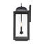 Borg 22.25" High 2-Light Outdoor Wall Sconce - Powder Coated Black