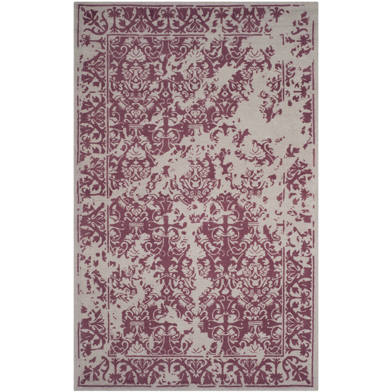 Ellicottville Restoration Vintage Hand Tufted Wool Oriental Rug, Rectangle 2' x 3'