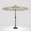 Aissa 3m Traditional Parasol with LED Light-1868961366