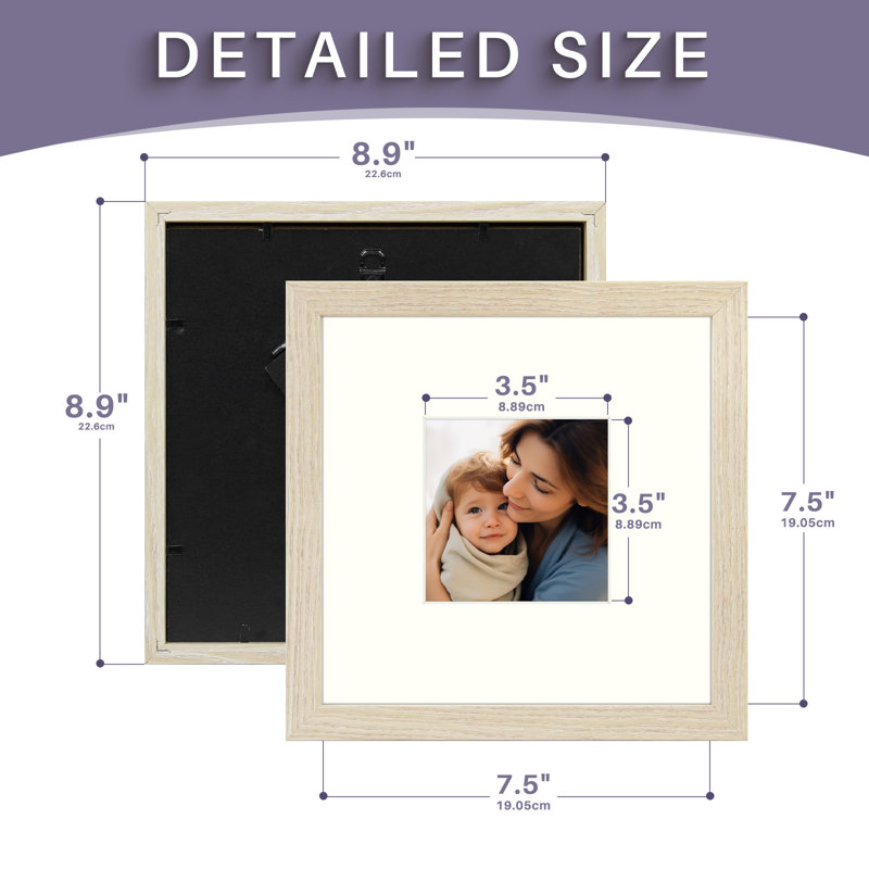 Hazelene Beige Single Picture Frame