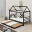 Lit plateforme simple en métal Mondamin-1531324119