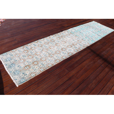 Tapis traditionnel turc traditionnel fait à la main - Chemin de table rétro saisissant idéal pour apporter un charme chaleureux et invitant à n'importe quel salon ou couloir