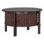 Table basse ronde avec rangement-454636322