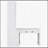 83.4"Tall Bookshelf with Writing Desk