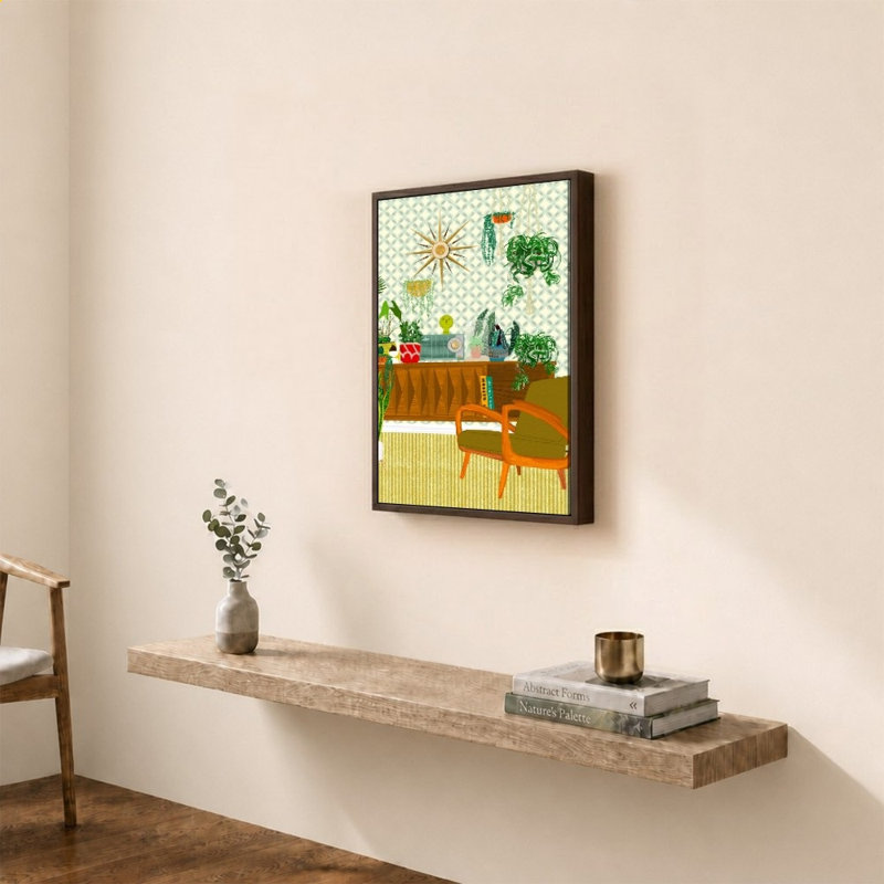 «Plant Living Room» par Jen Bucheli - Impression sur toile