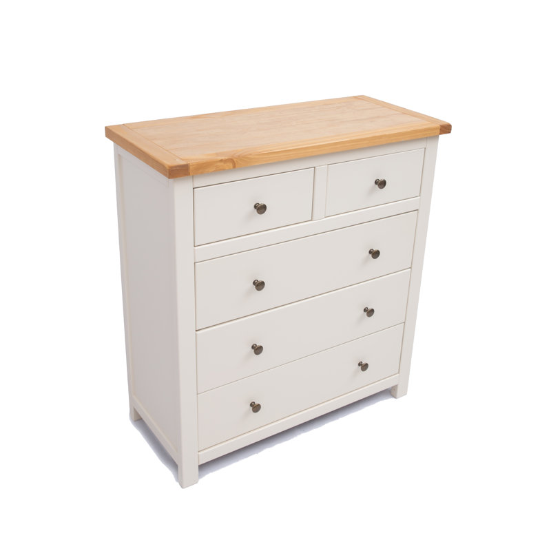 Nester 90 cm W Chest of 5 Drawers