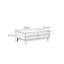 Table basse rectangulaire simple en bois massif